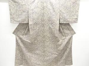 花更紗模様単衣着物